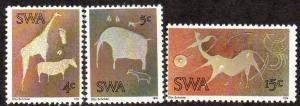 South West Africa  Scott  367-369  Mint  Complete