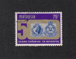 Malaysia Scott #107 Used