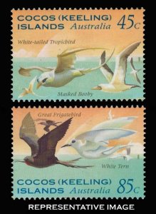 Cocos Islands Scott 300-301 Mint never hinged.