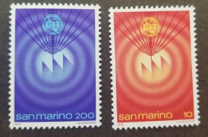 *FREE SHIP San Marino International Telecommunication Union ITU 1978 (stamp) MNH