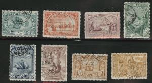 Macau Macao Scott 67-74 Used 1898 Vasco da Gama set