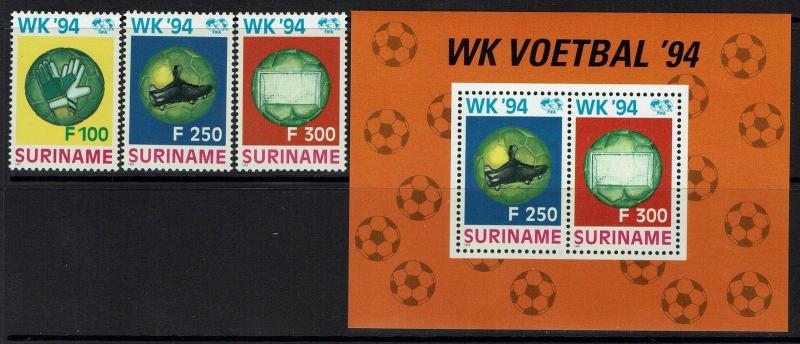 Surinam SC# 972-974a, Mint Never Hinged, II - Lot 052117