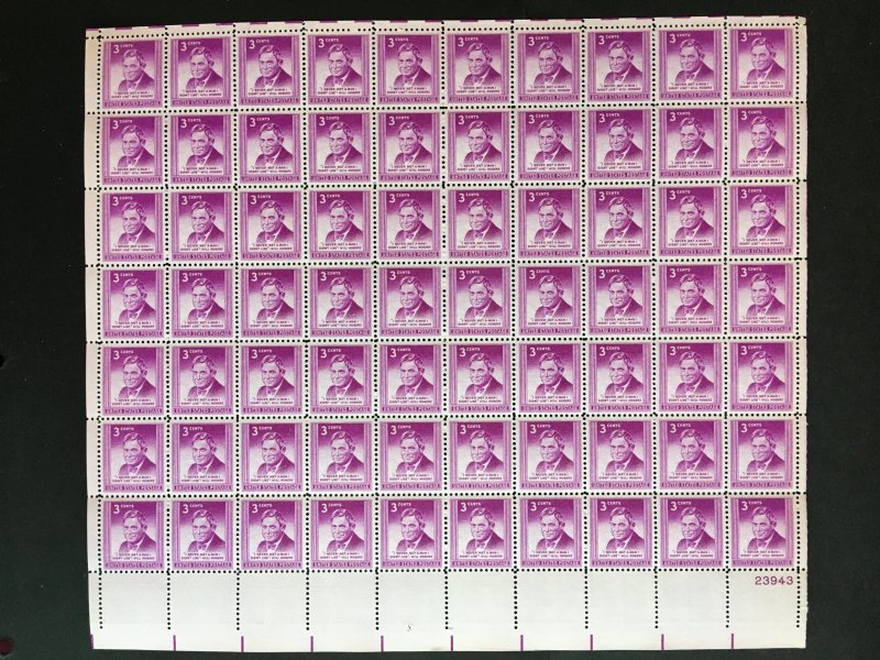 1948 sheet, Will Rogers Sc# 975