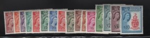 N. Borneo Scott # 280 - 295 VF mint set OG lightly hinged cv $ 168 ! see pic !