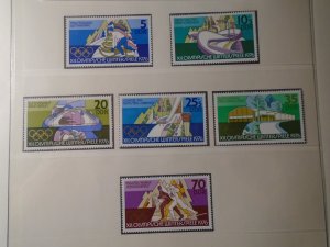 Germany  DDR   #  1697-1700/B178-79  MNH