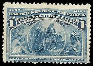 US - #230 - MNH - Thin Corner - SCV-32.50