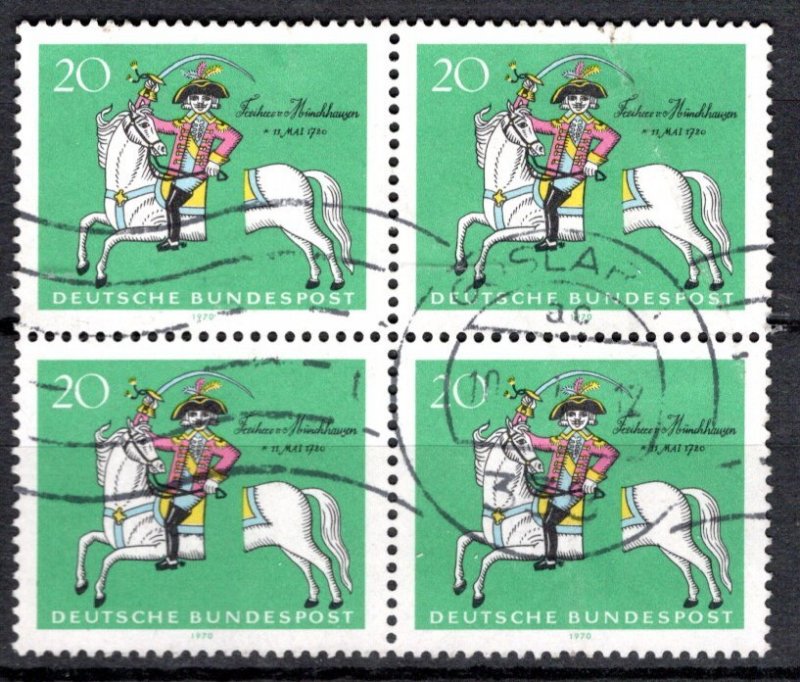 Germany Bund Scott # 1020, used, b/4