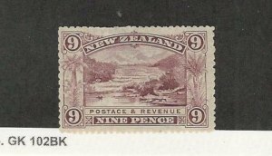 New Zealand, Postage Stamp, #80 Mint No Gum, 1898, JFZ