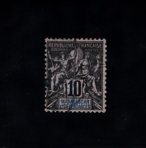 Madagascar Scott #33 Used