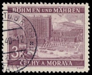 Bohemia & Moravia #35 Zlin; Used