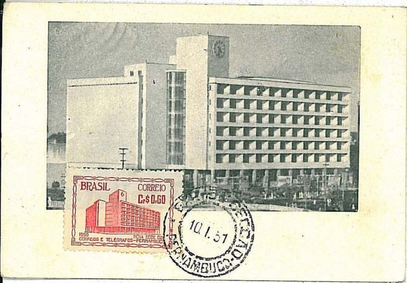 ARCHITECTURE : MAXIMUM CARD - BRAZIL 1951