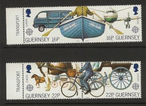 Guernsey 1988 Europa Set mnh sc 381 - 384