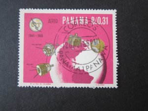 Panama 1966 Sc C351 space set FU