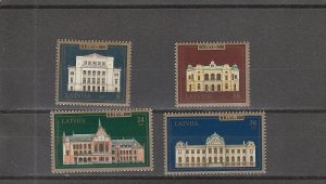 Latvia  Scott#  403-406  MNH  (1995 City of Riga)