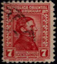 Uruguay Scott 358 Used stamp