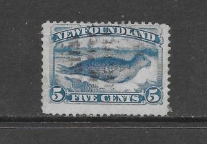 FISH - NEWFOUNDLAND #55 HARP SEAL USED