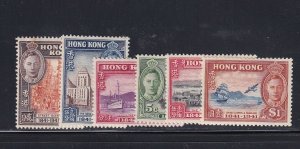 Hong Kong Scott # 165 - 173 set VF mint OG previously hinged cv $ 50 ! see pic !