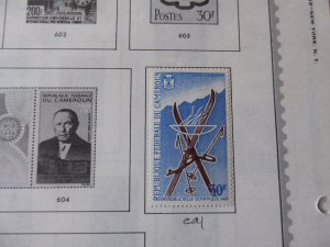 Cameroun 1916-1982 Stamp Collection on Album Pages