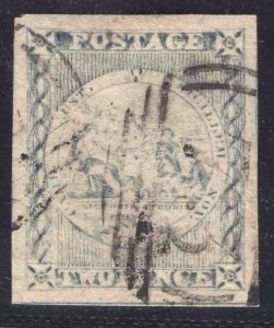 MOMEN: NEW SOUTH WALES SG #17 1850 IMPERF USED XF £190++ LOT #66409