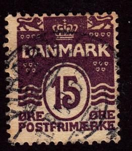 Denmark 63 Numeral of Value 1905