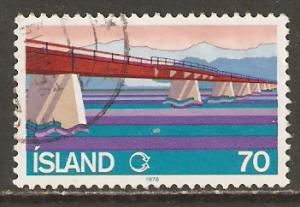 Iceland   #510  used  (1978)