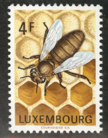 Luxembourg Scott 525 MNH** 1973 Bee stamp