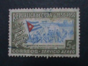 ​CUBA-4 VERY OLD CUBA USED-STAMPS-VF WE SHIP TO WORLD WIDE AND COMBINE