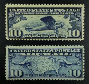 MOMEN: US STAMPS #C7-C10 MINT OG NH LOT #51822