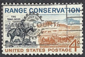 United States #1176 4¢ Range Conservation (1961). Used.