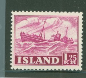 Iceland #265 Unused