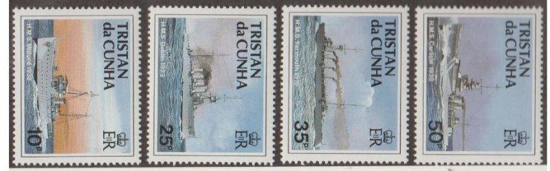 Tristan da Cunha Scott #491-494 Stamps - Mint NH Set