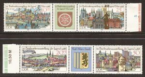 GERMANY DDR  2680a, 2681a  MNH