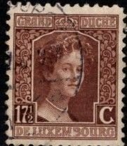 Luxembourg - #100 Grand Duchess Adelaide - Used