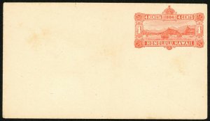 HAWAII Scott# U6-9 Mint Entires Blue Inside  (51408)