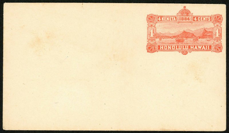 HAWAII Scott# U6-9 Mint Entires Blue Inside  (51408)