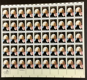 1952 George Washington  MNH  20 c Sheet of 50  FV $10.00   1982