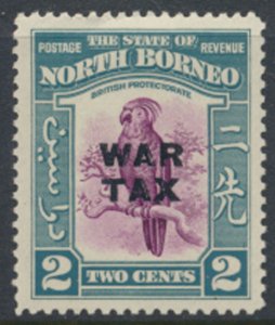 North Borneo  SG 319 SC# MR2 MNH  OPT War Tax  See scans