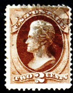 SC# SC# 157 - (2c) - Jackson - Red Brown