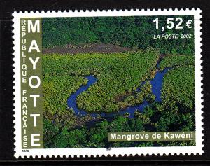 Mayotte MNH Scott #176 1.52Euro Kaweni Mangrove Swamp