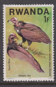 Rwanda 831 Birds of Prey 1977