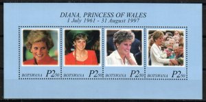 Botswana Stamp 663  - Princess Diana memorial issue 