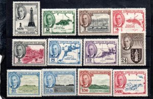 Virgin Islands 102-113 Set Mint hinged