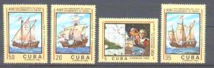 Cuba 2549-52 MNH Sailing ships SCV6.65
