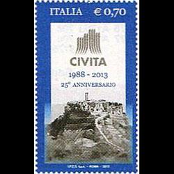 ITALY 2013 - Scott# 3204 Civita Assoc. Set of 1 NH