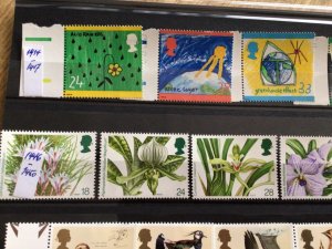 G. B. Ozone Plants & Birds mint never hinged stamps A11868