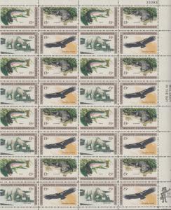 US #1427-30   Wildlife Conservation  Full sheet of 32  MNH