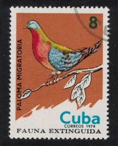 Caribic Passenger Pigeon 'Paloma Migratoria' Extinct Bird 1974 CTO SG#2148