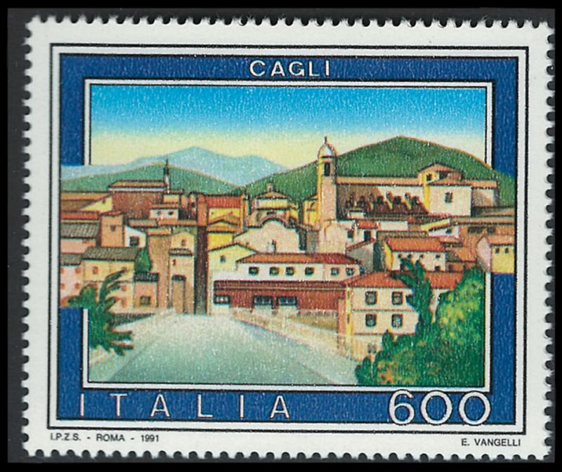 Italy Scott 1833! Cities! MNH!