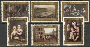 Cuba 1986 Sc 2908-13 set MNH**