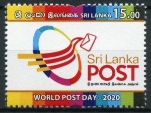 Sri Lanka 2020 MNH Postal Services Stamps World Post Day 1v Set